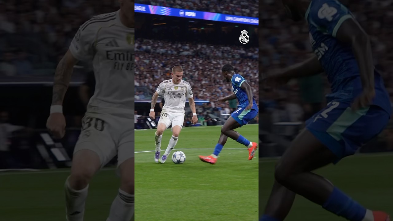 🤯 A touch of class. 🇦🇷 #Mastantuono #UCL