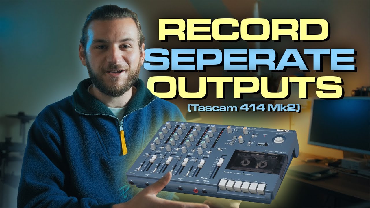 Record Tascam 414 Mk2 Tracks Directly to DAW πΆ