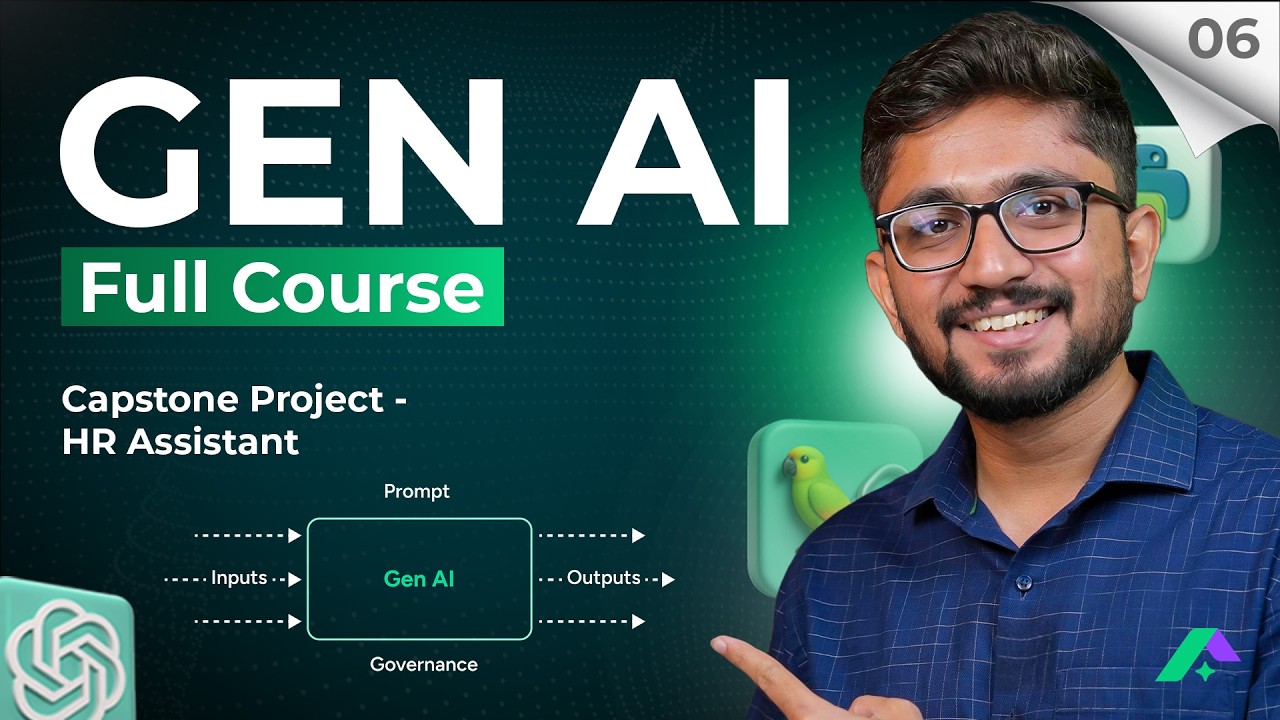 Create Your Own HR Assistant Using Gen AI: Step-by-Step Capstone Guide 🚀