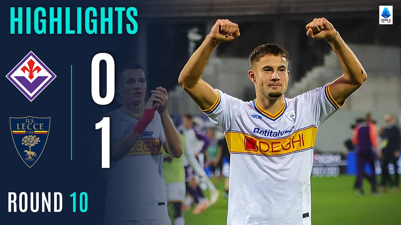 Lecce Snatches Victory Over Fiorentina 1-0 | Serie A Highlights 2025/26 ⚽