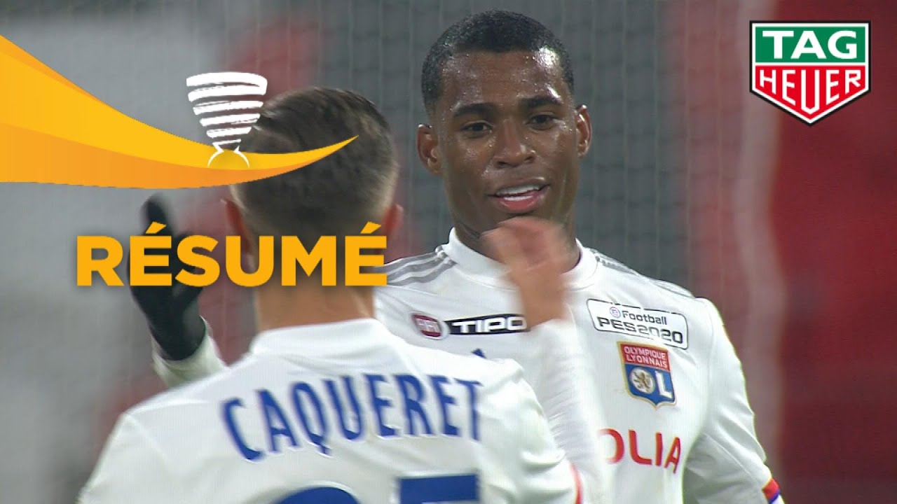Résumé du Quart de Finale OL vs Brest (3-1) ⚽ | Coupe de la Ligue 2019/20