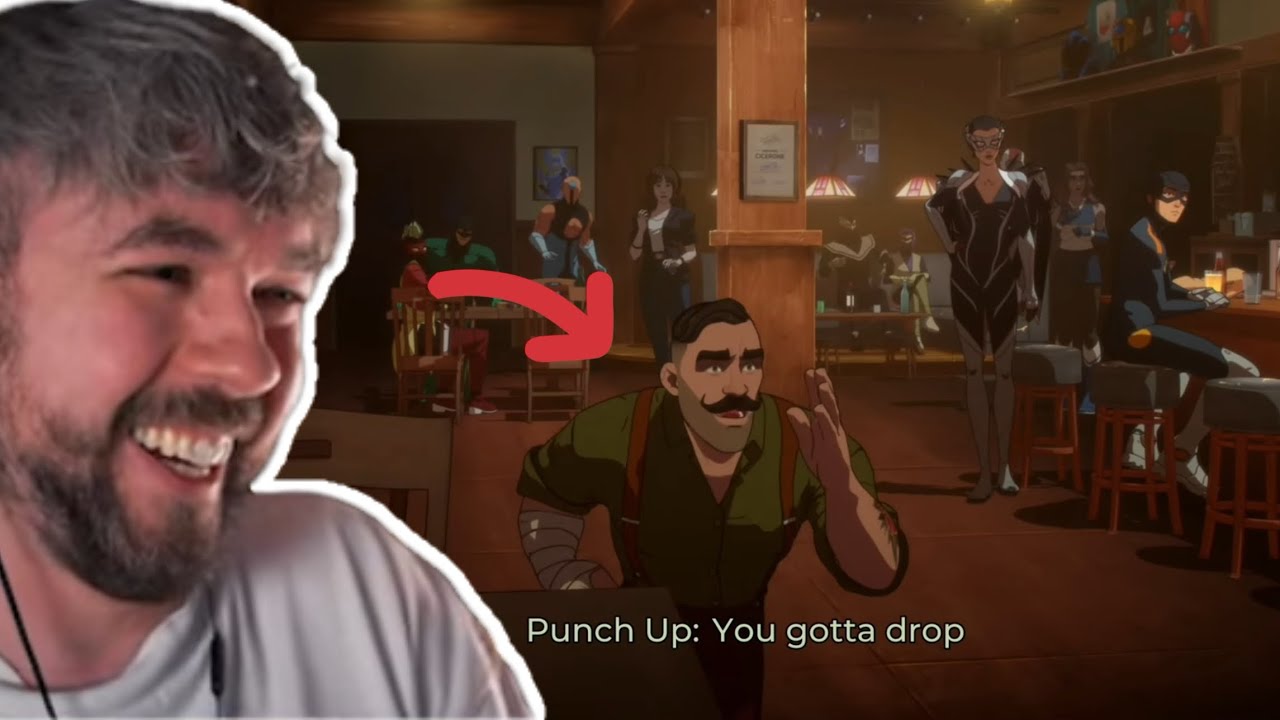 Jacksepticeye Reacts to His Character in Dispatch 🎮