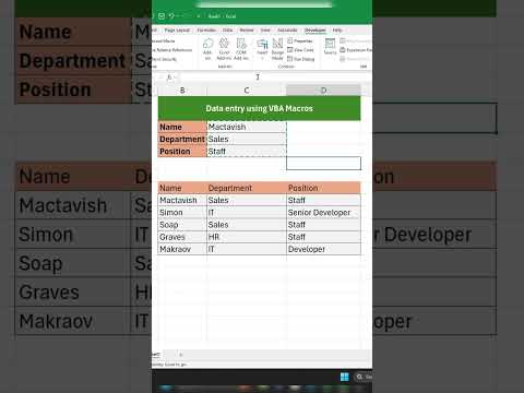 Excel VBA Macros: Data Entry Made Easy with These Tips and Tricks
