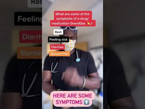Signs & Symptoms of Drug Overdose ๐