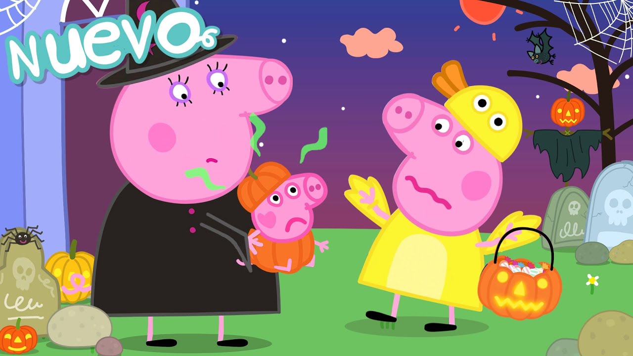 ¡Nuevos Episodios de Peppa Pig! 🎃 Aventuras de Halloween en Familia