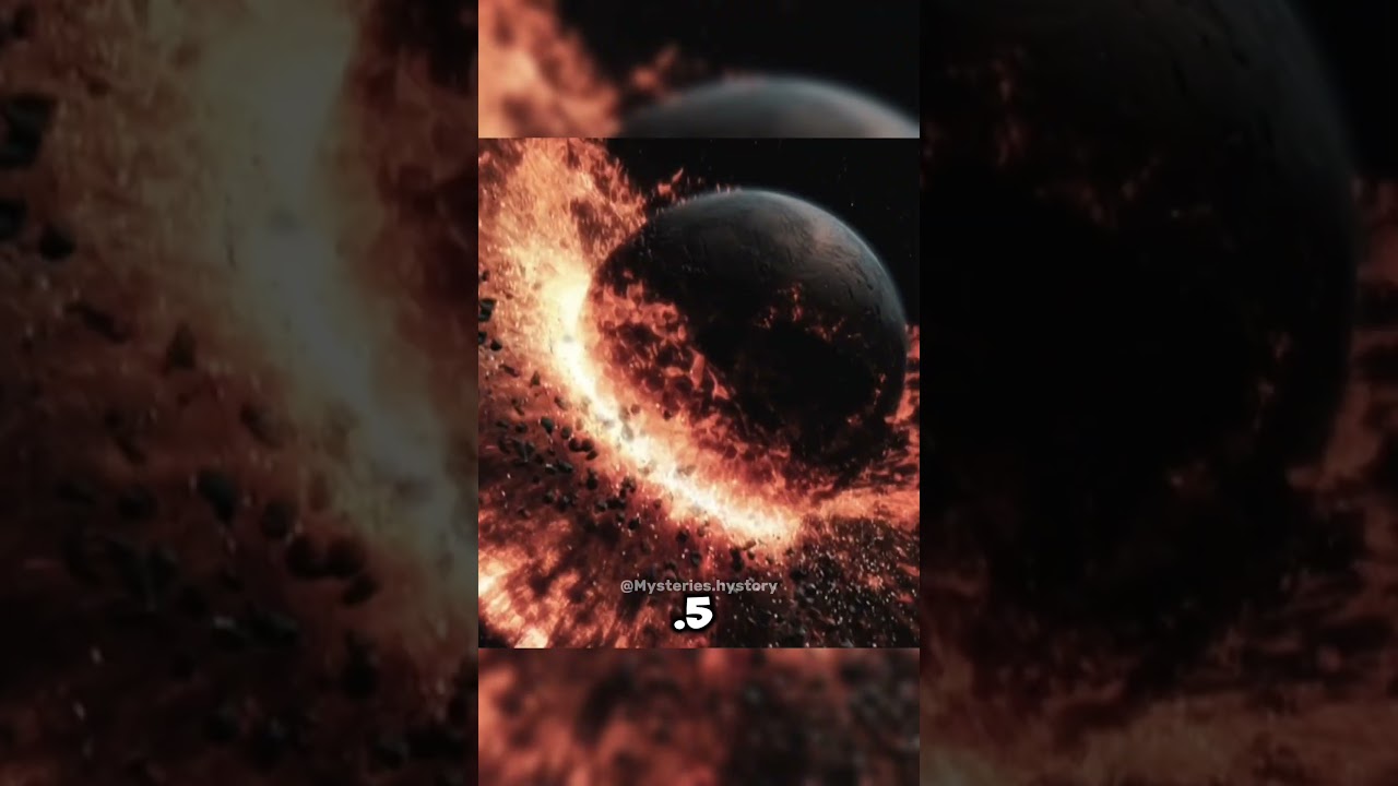 Земля 4,6 млрд лет назад: Взгляд в прошлое 🌍