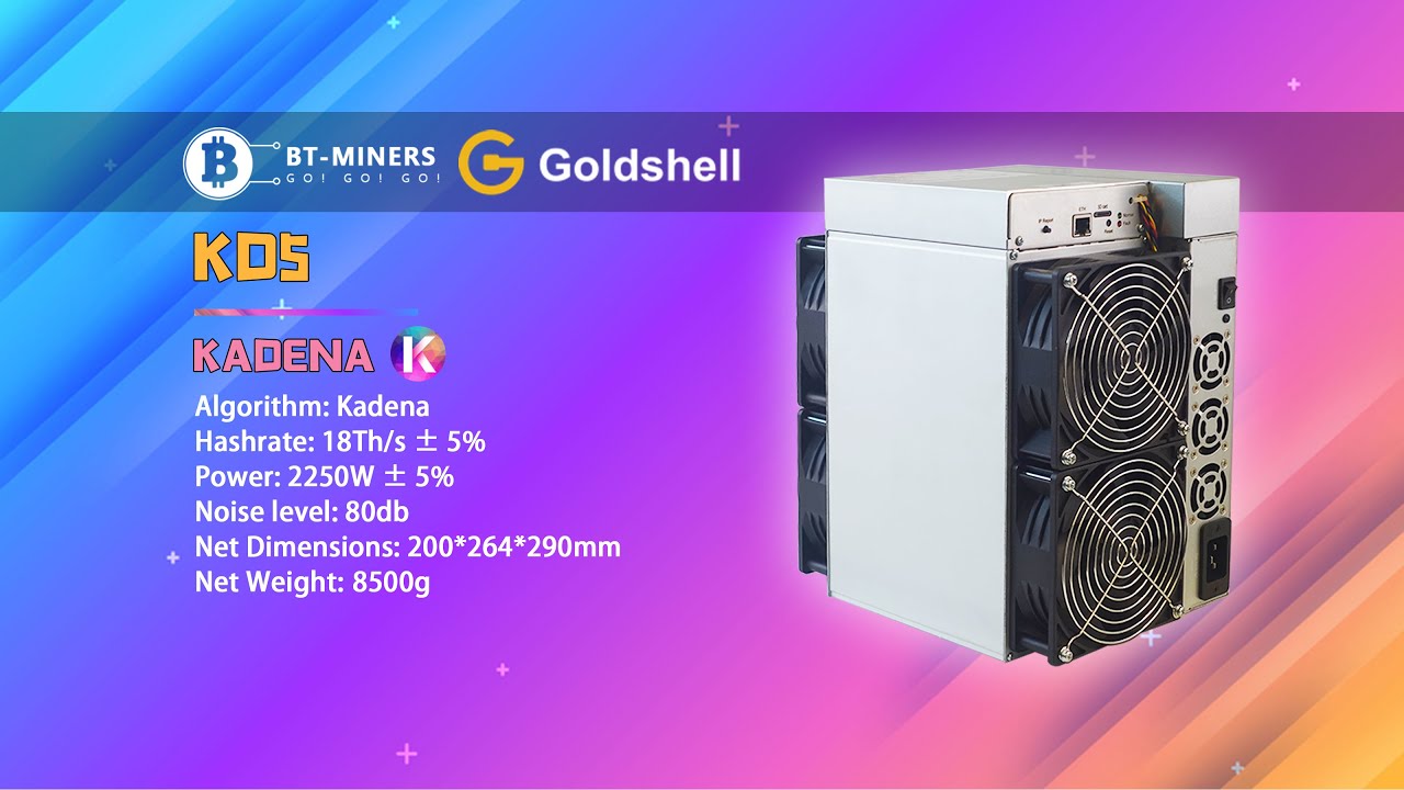 Goldshell KD5 Kadena Miner Setup Guide βοΈ