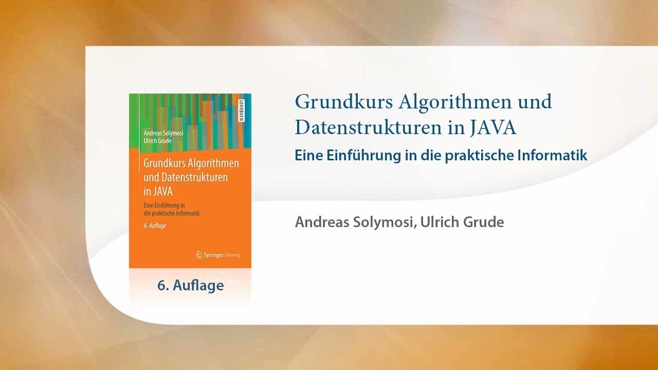 Grundkurs Java: Algorithmen & Datenstrukturen leicht verständlich 📘