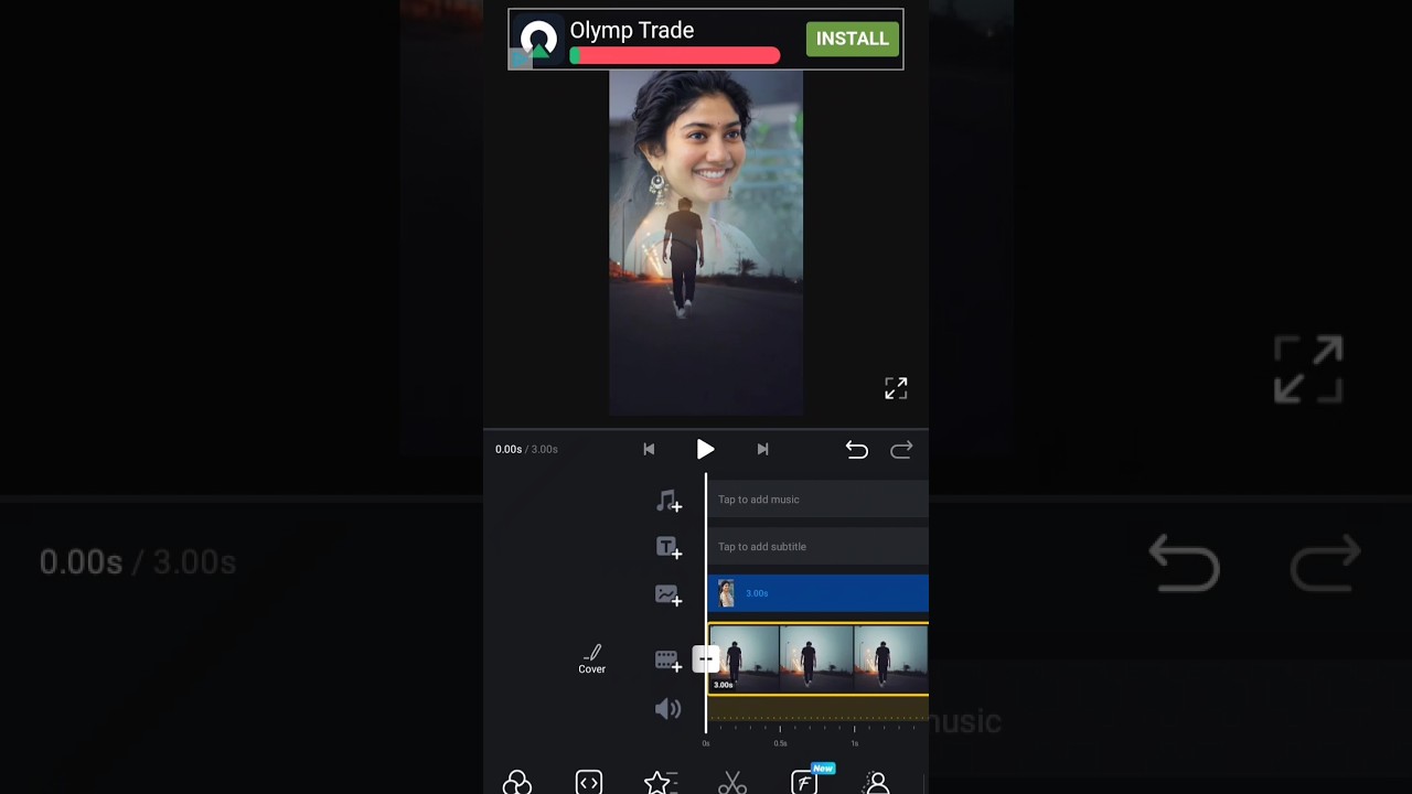 TIME FREEZE vn video editor tutorial#vneditingtutorial #vnvideoeditor