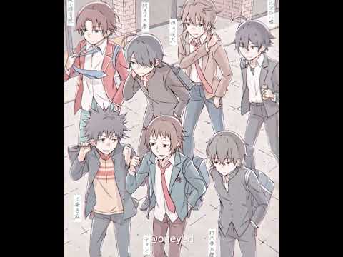 more than mc #anime #edit #oregairu #hyouka #cote #ayanokouji #jjk