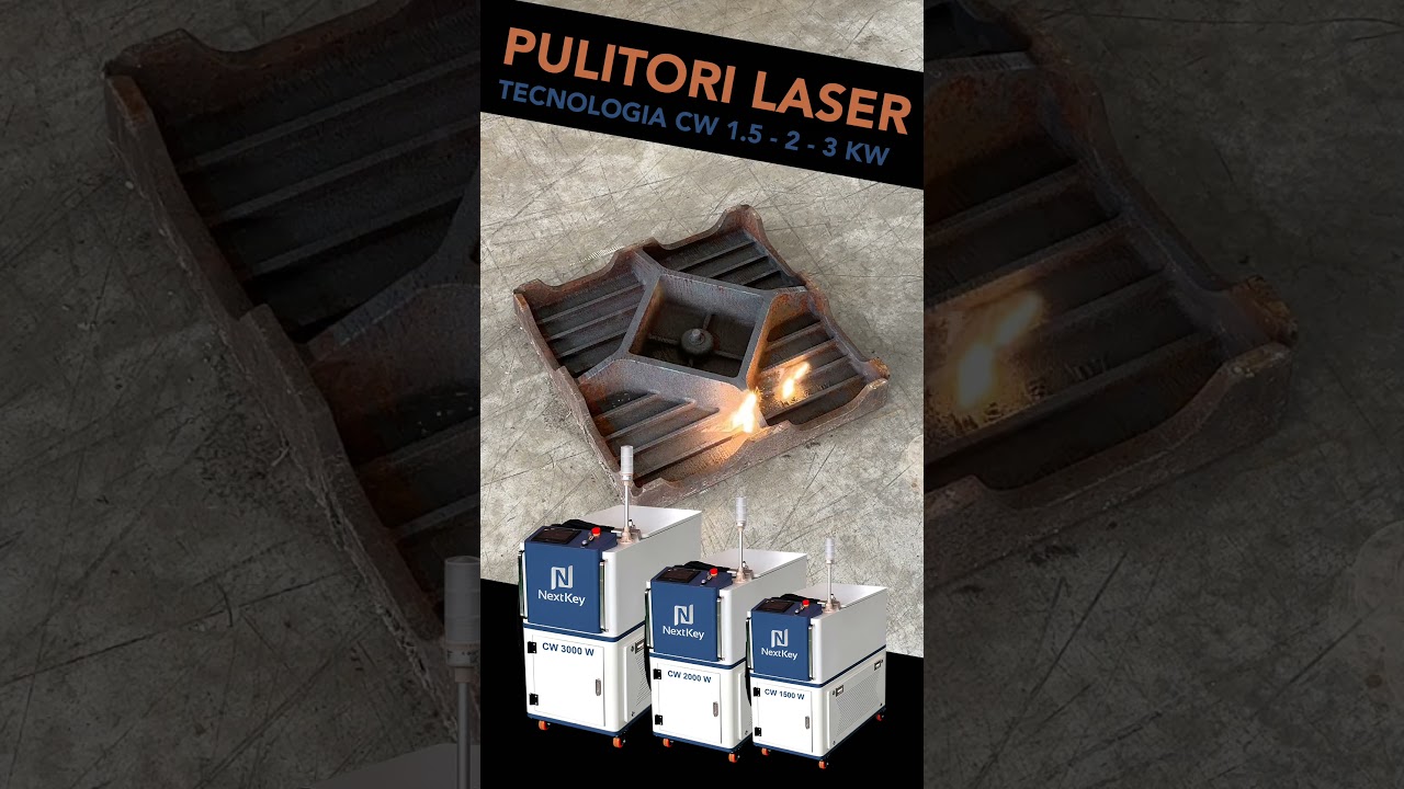 Laser CW per pulizia metalli: ruggine in pochi secondi