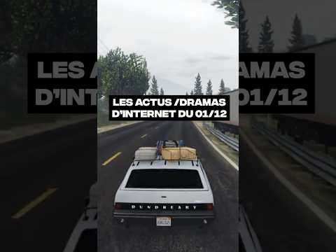 LES ACTUS/DRAMAS DâINTERNET DU 01/12 đïžđš#shorts #drama #gta6 #pidi #valouzz #bebe #tiktok