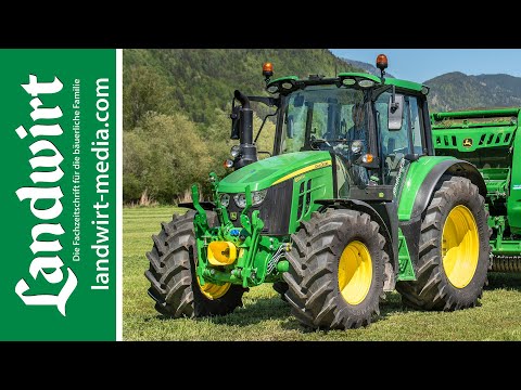 Probefahrt mit dem John Deere 6120M  | landwirt-media.com