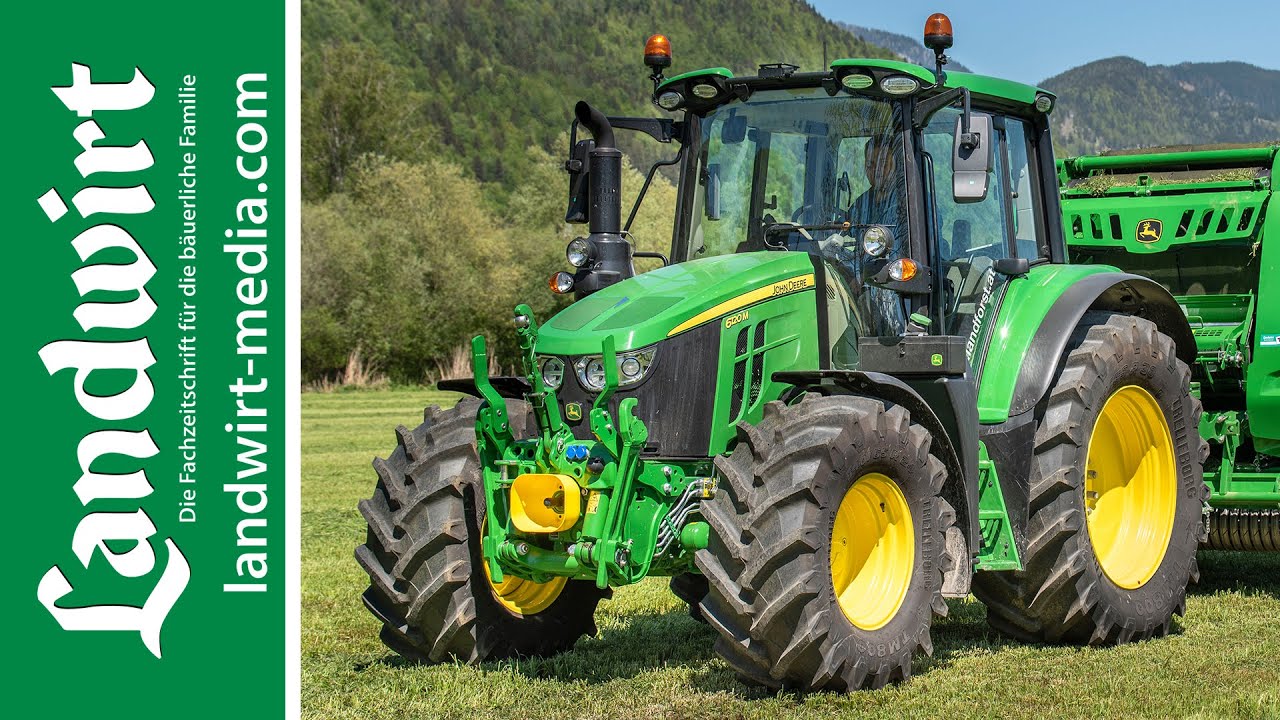 Probefahrt mit dem John Deere 6120M 🚜 – Entdecken Sie die vielseitige 6M Serie