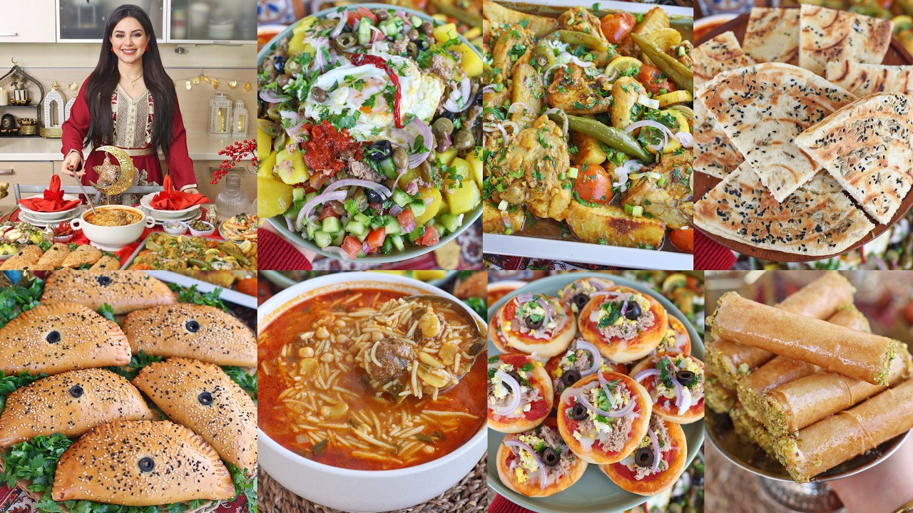 طاولة رمضان 2026: أطباق لذيذة 🌙