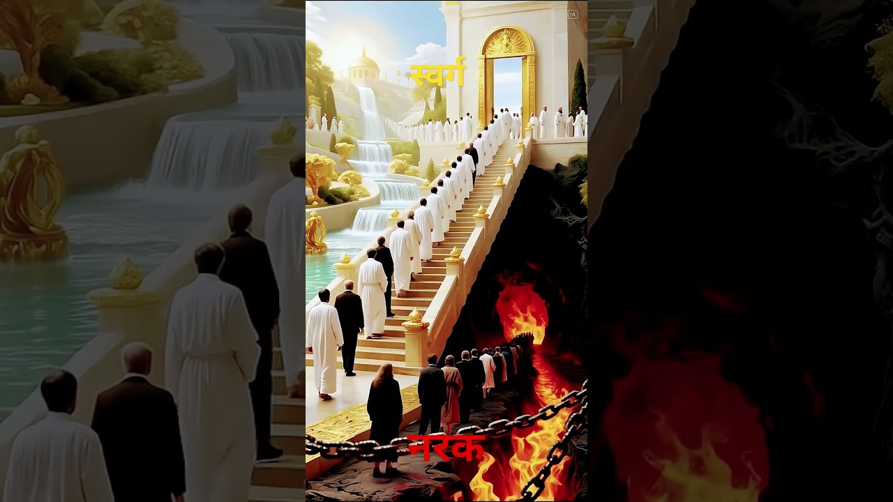 स्वर्ग और नरक का रास्ता: कैसे पहुंचे? ✨