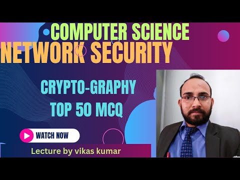 Cryptography MCQ-2 |Multiple Choice Questions in Cryptography and Network Security | #viral