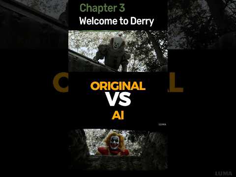 IT Chapter 3 Welcome to Derry. ORIGINAL vs AI