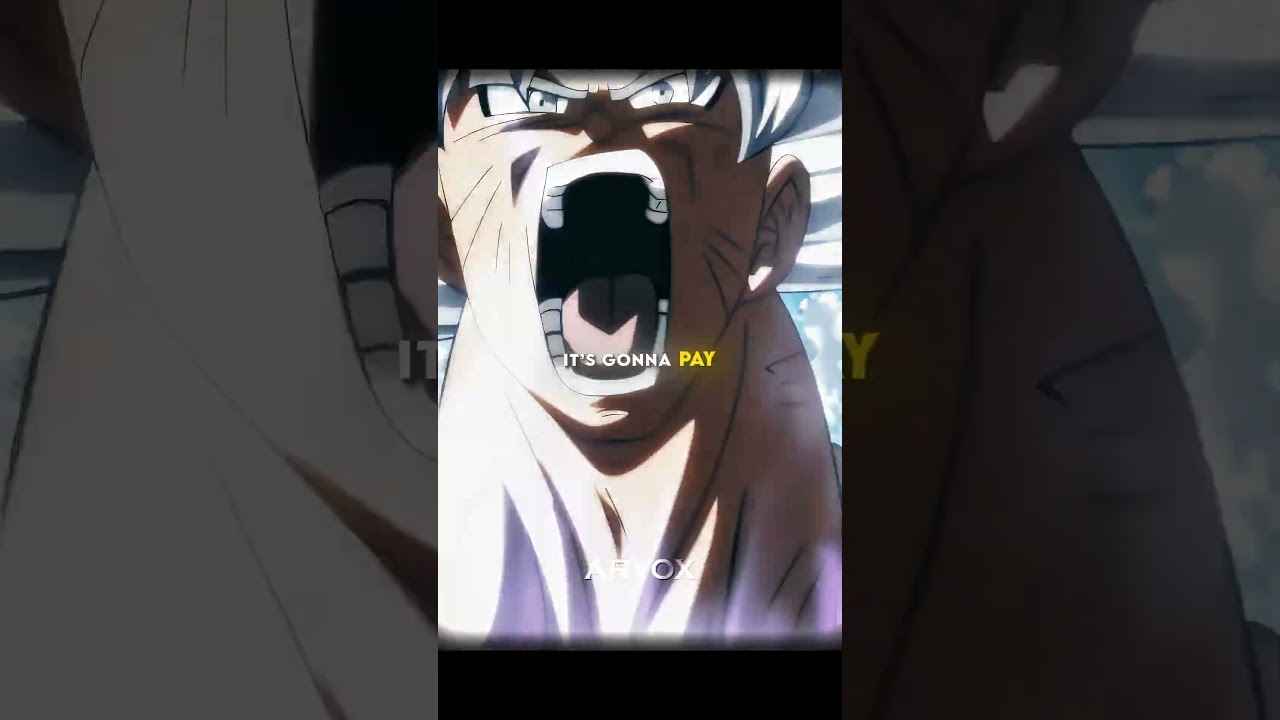 Goku Ultra Instinct Edit ✨