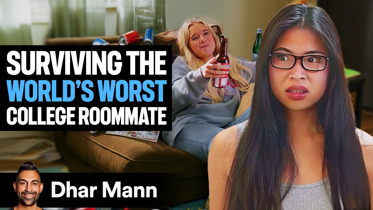 How I Survived the Worst College Roommate Nightmare 😱 | Dhar Mann Studios