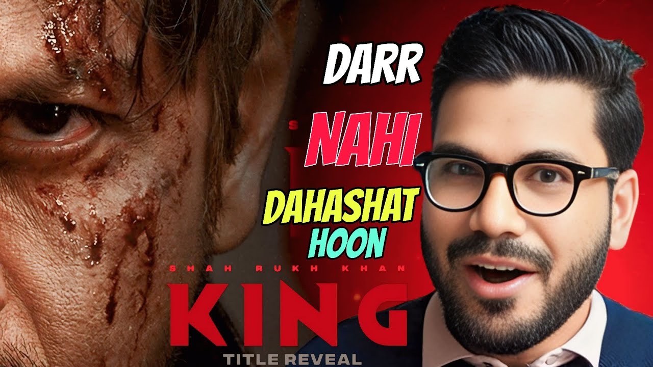 Shah Rukh Khan's Exciting KING Title Reveal Reaction | New Movie 2026 🎬