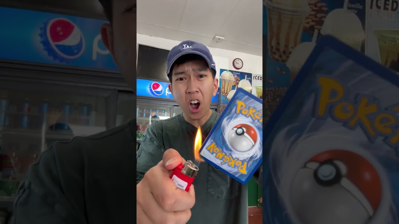 Siri Told Me to Burn Pokémon Cards🔥