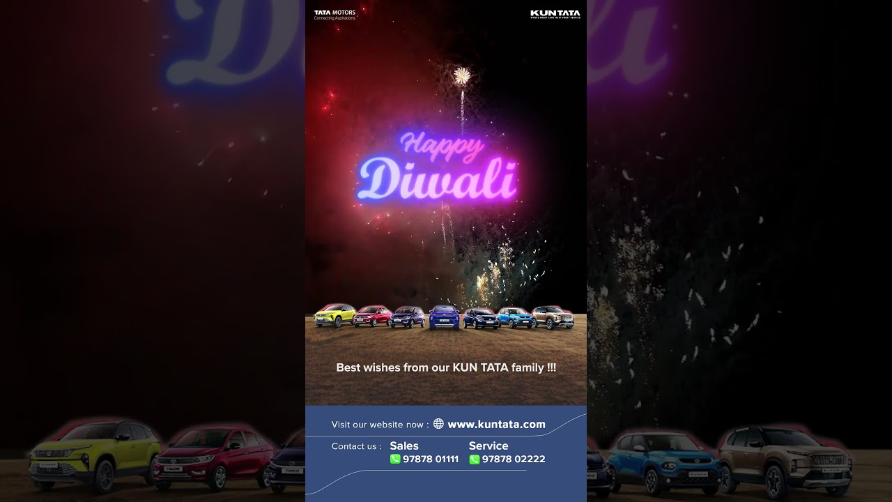 Happy Diwali I KUN TATA I Coimbatore Car Dealership I