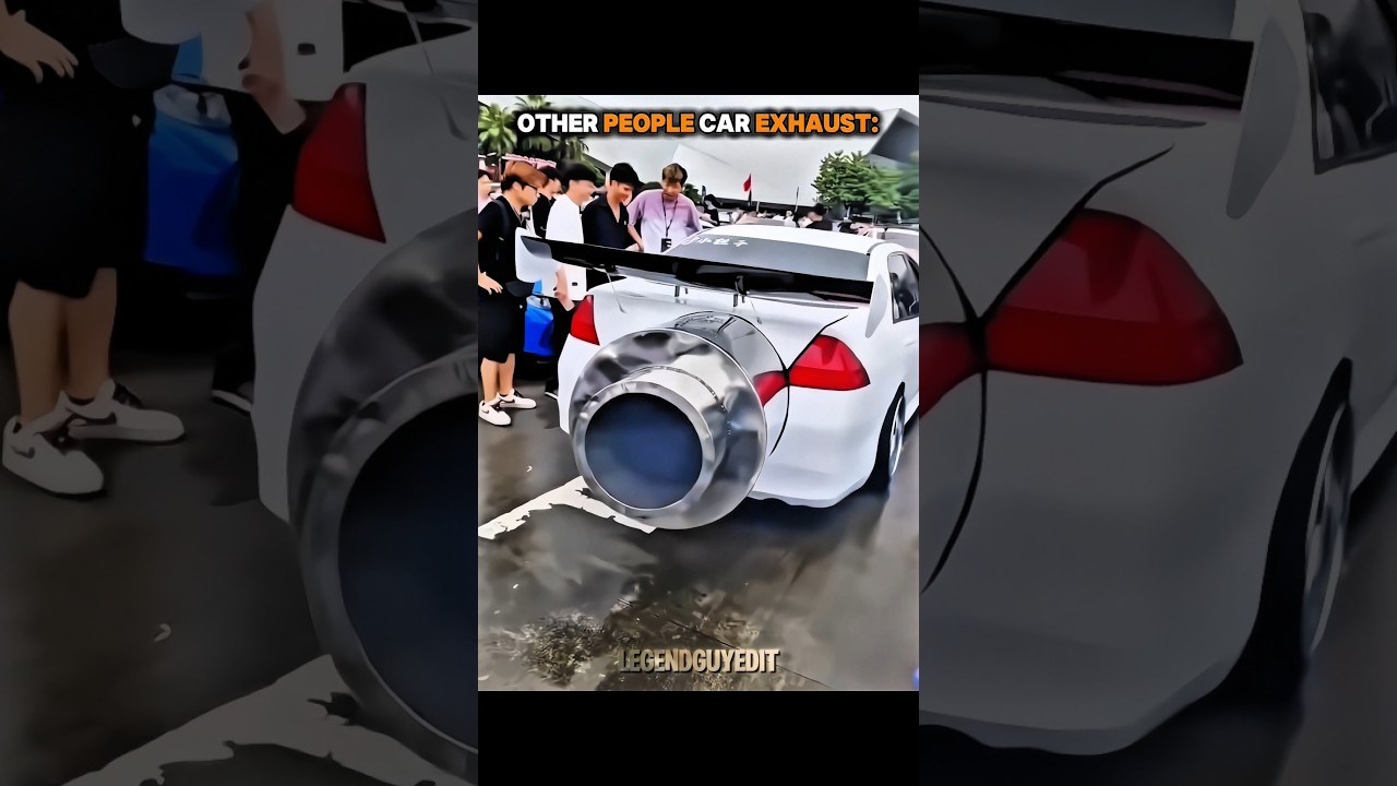 Epic Car Exhaust Prank 😱🔥 | Hilarious Troll Face Edit