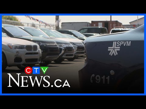 Montreal police arrest five in major car theft operation