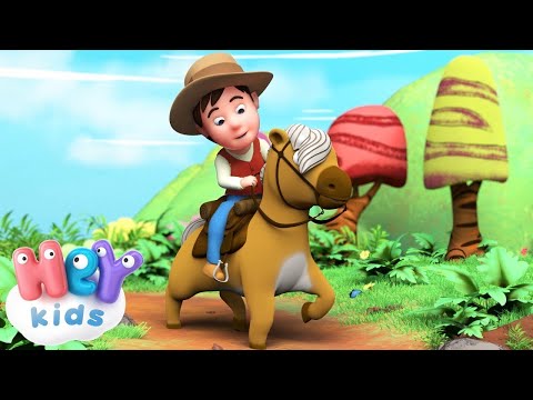 Hop Paardje Hop liedje 🐎 HeyKids - Nederlandse Kinderliedjes