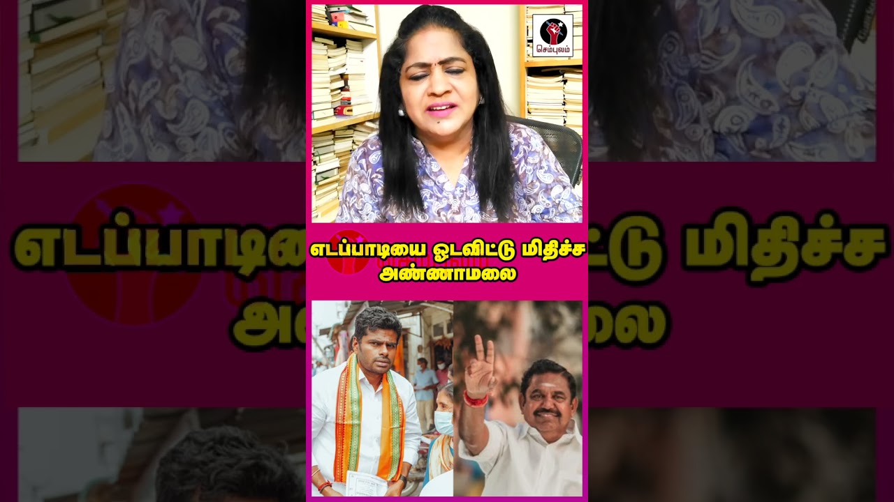 எடப்பாடியை ஓடவிட்டு மிதிச்ச அண்ணாமலை 🤣| #Sundaravalli #Sembulam #eps #annamalai #bjp #admk