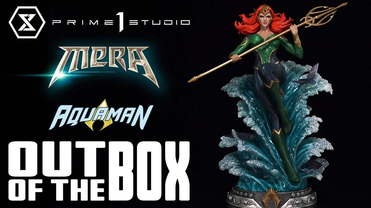 Unboxing Mera (Aquaman) Statue from DC Comics 🌊