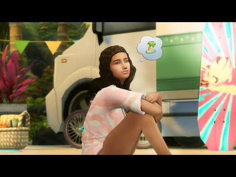 Just a Girl and Her Van 🚐 (ep1) | Sims 4 Let’s Play
