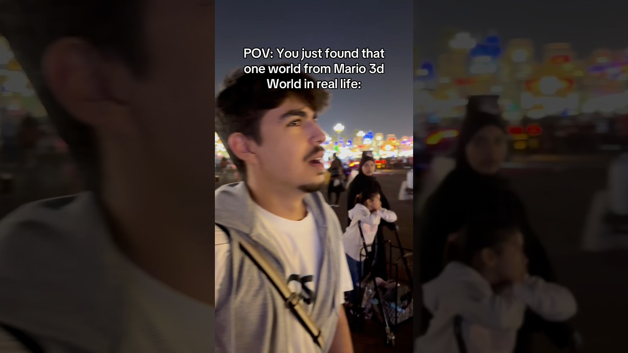 Real-Life World from Mario 3D World! 🌎