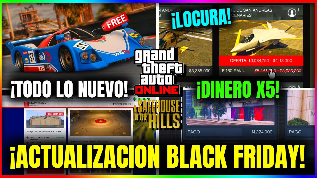 GTA5 Online Update: Black Friday Deals & More! 🎮