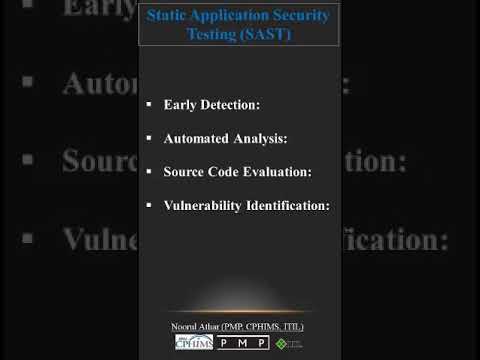 Static Application Security Testing (SAST) | CISSP |
