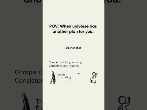 The Secret to Getting Good at DSA and Competitive Coding (CP) ๐ง Just Show Up. | #dsa #engineering