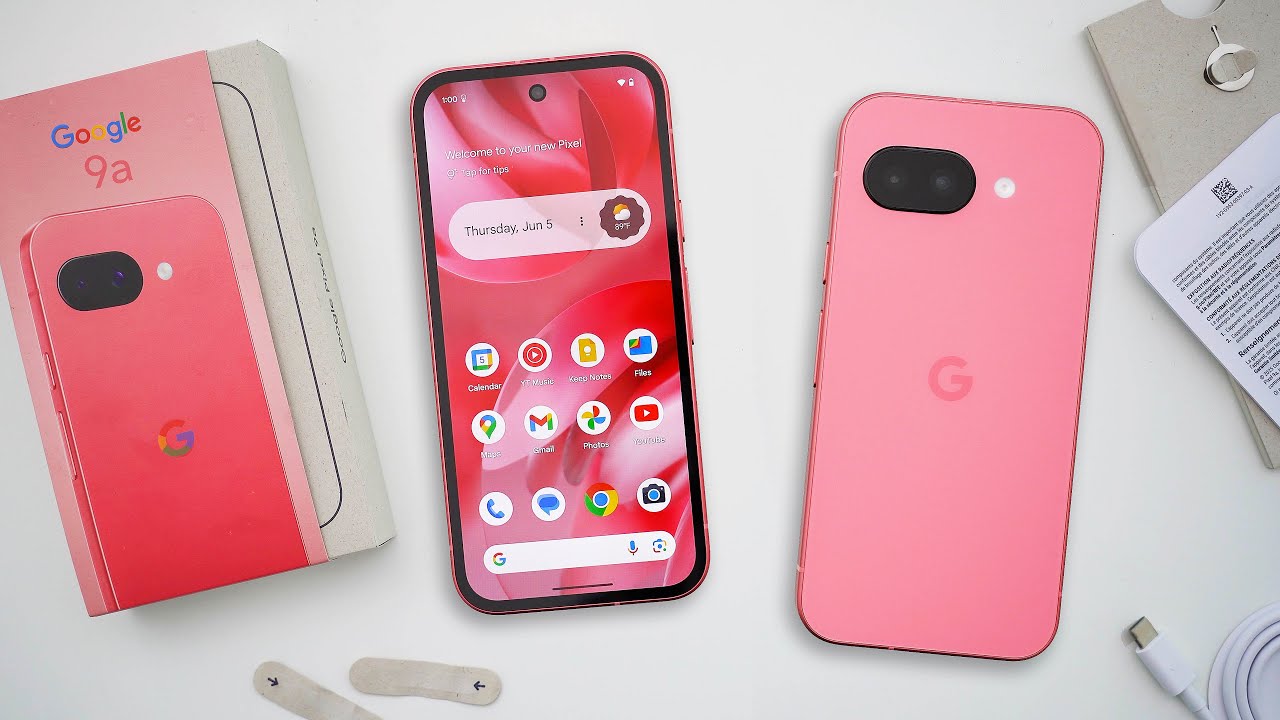 Google Pixel 9a Unboxing & First Impressions (Peony Pink)
