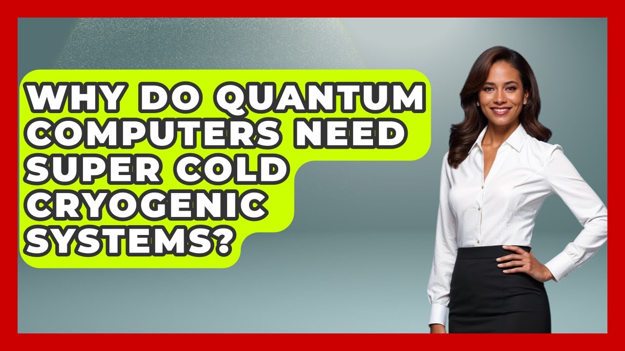 Why Do Quantum Computers Require Ultra-Cold Cryogenic Systems? ❄️
