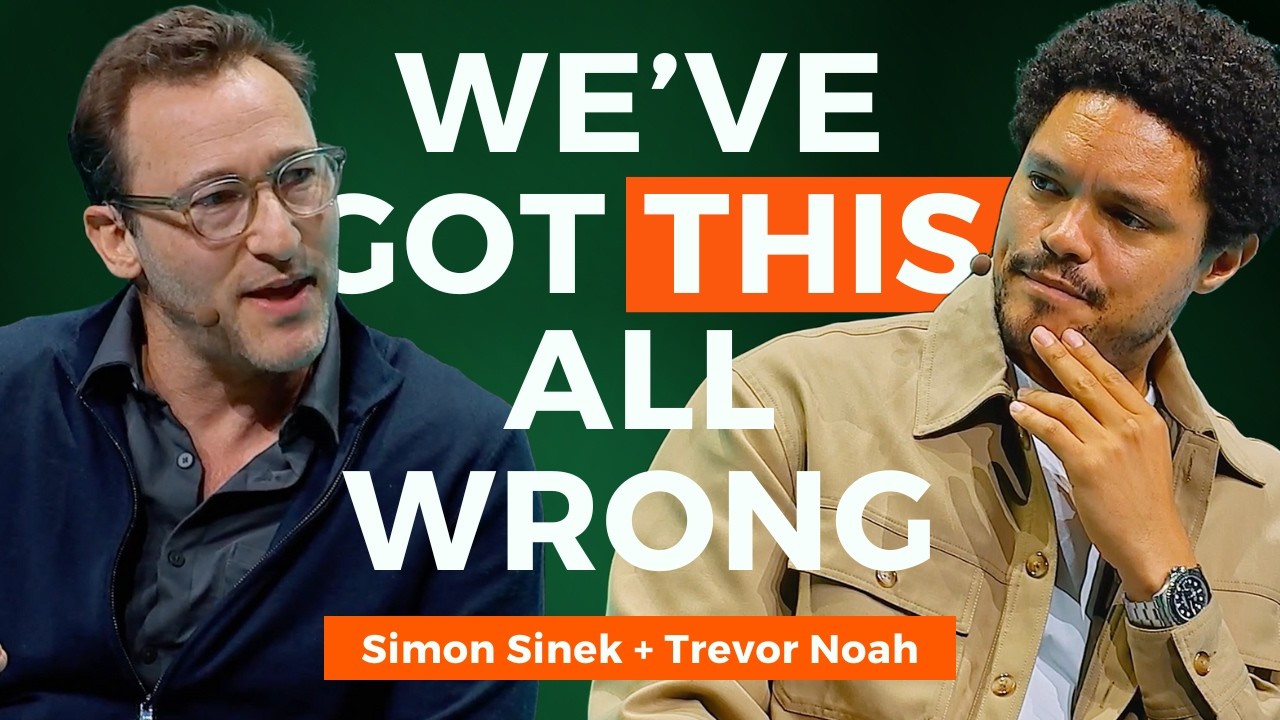 Simon Sinek & Trevor Noah on Friendship & Vulnerability 🤝