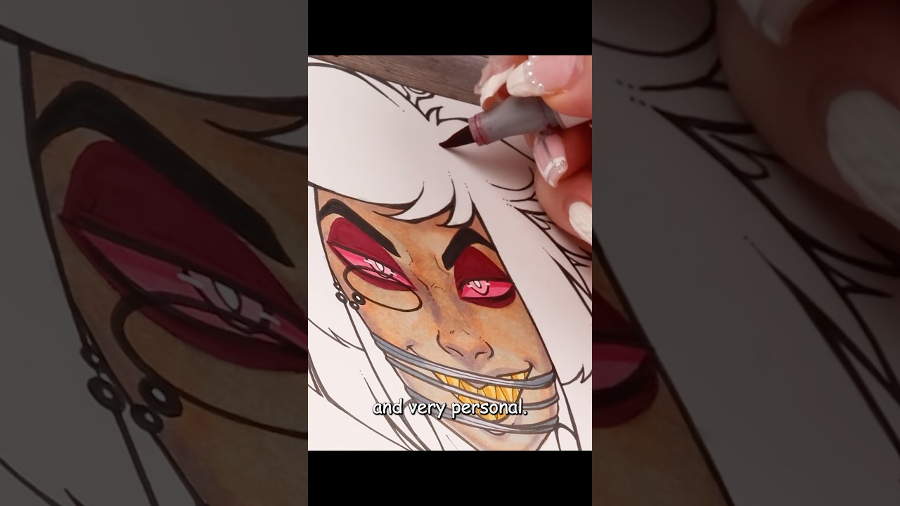 Drawing Alastor from Hazbin Hotel S2 🎨