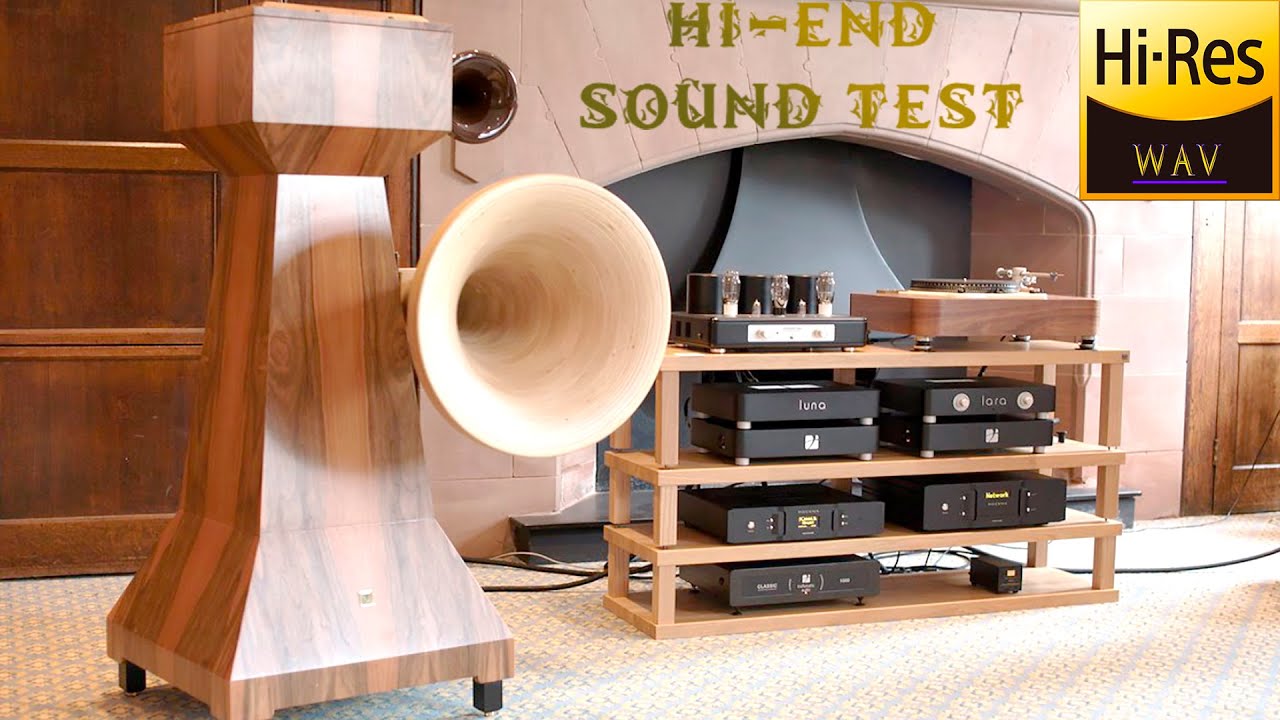 Absolute High-End Sound test. Audiophile Hi-Res 32 bit HD Audio