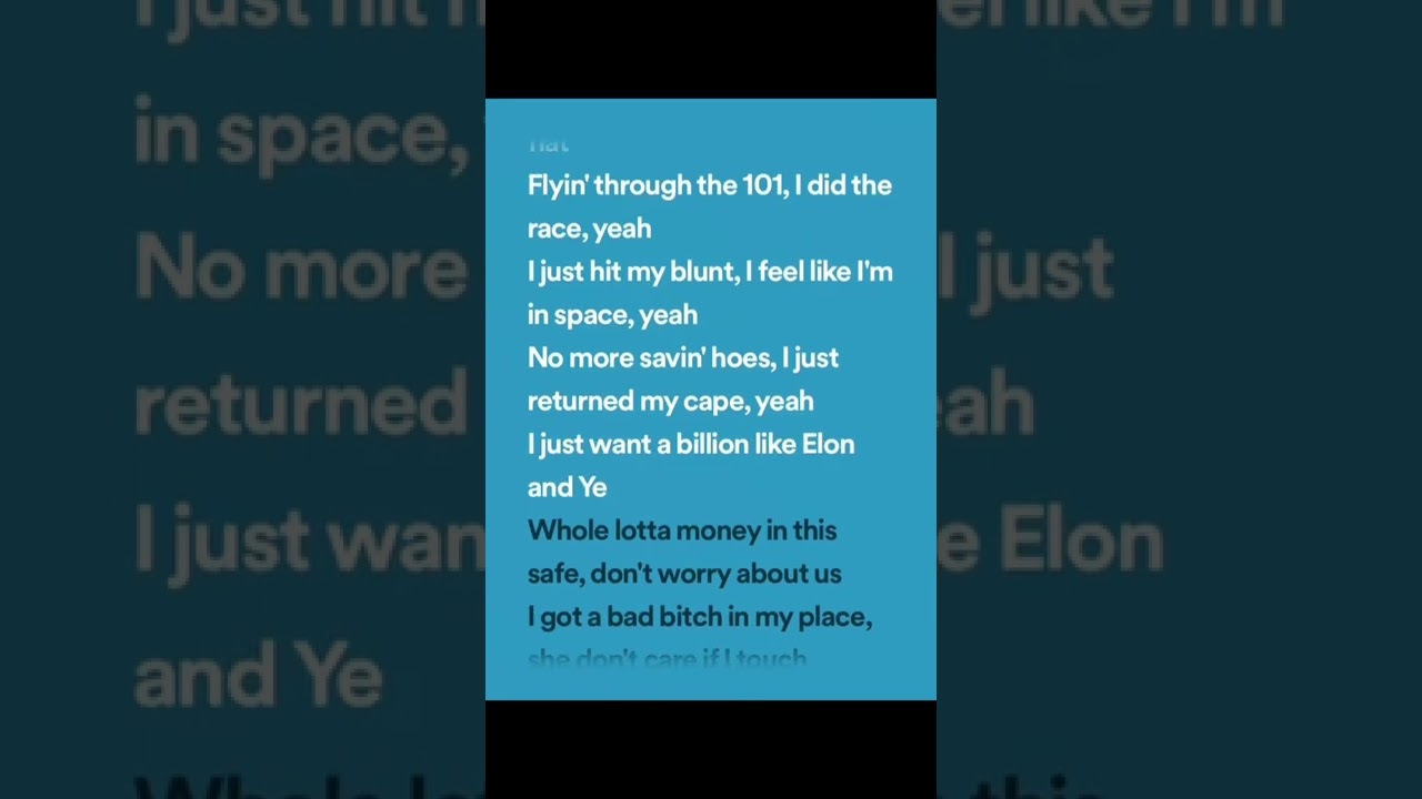 DDG & Gunna Reveal Elon Musk's Lyrics | Spotify Version 🎵