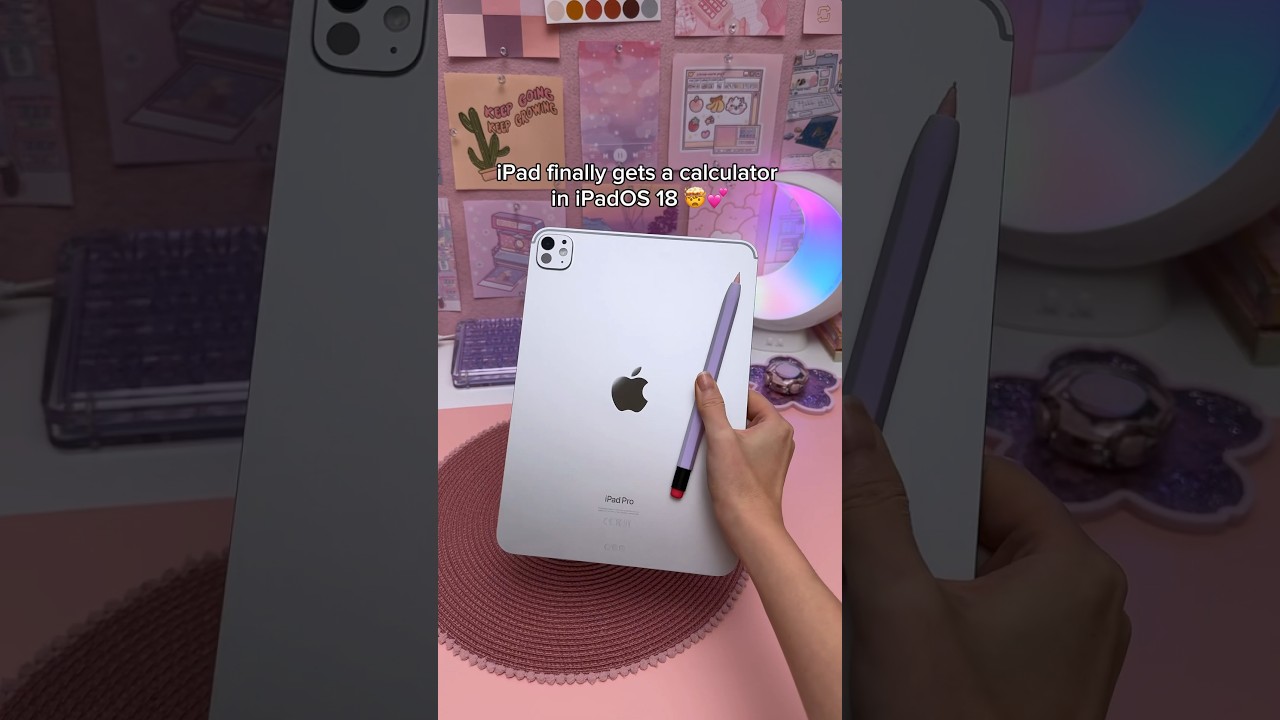 iPadOS 18: New Calculator & Math Notes Feature for Seamless Math Work 📱