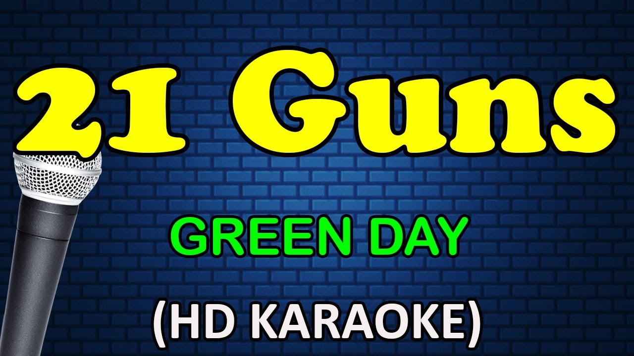 21 Green Day's '21 Guns' HD Karaoke 🎸