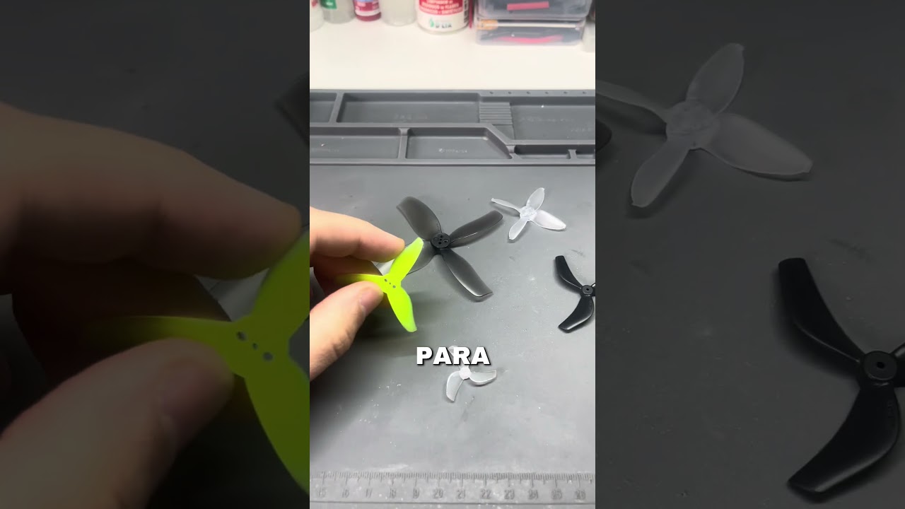 Cómo instalar hélices en tu dron correctamente
