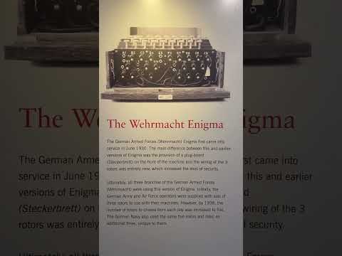 The History of Enigma. Bletchley Park. 10. 15 07 2025.