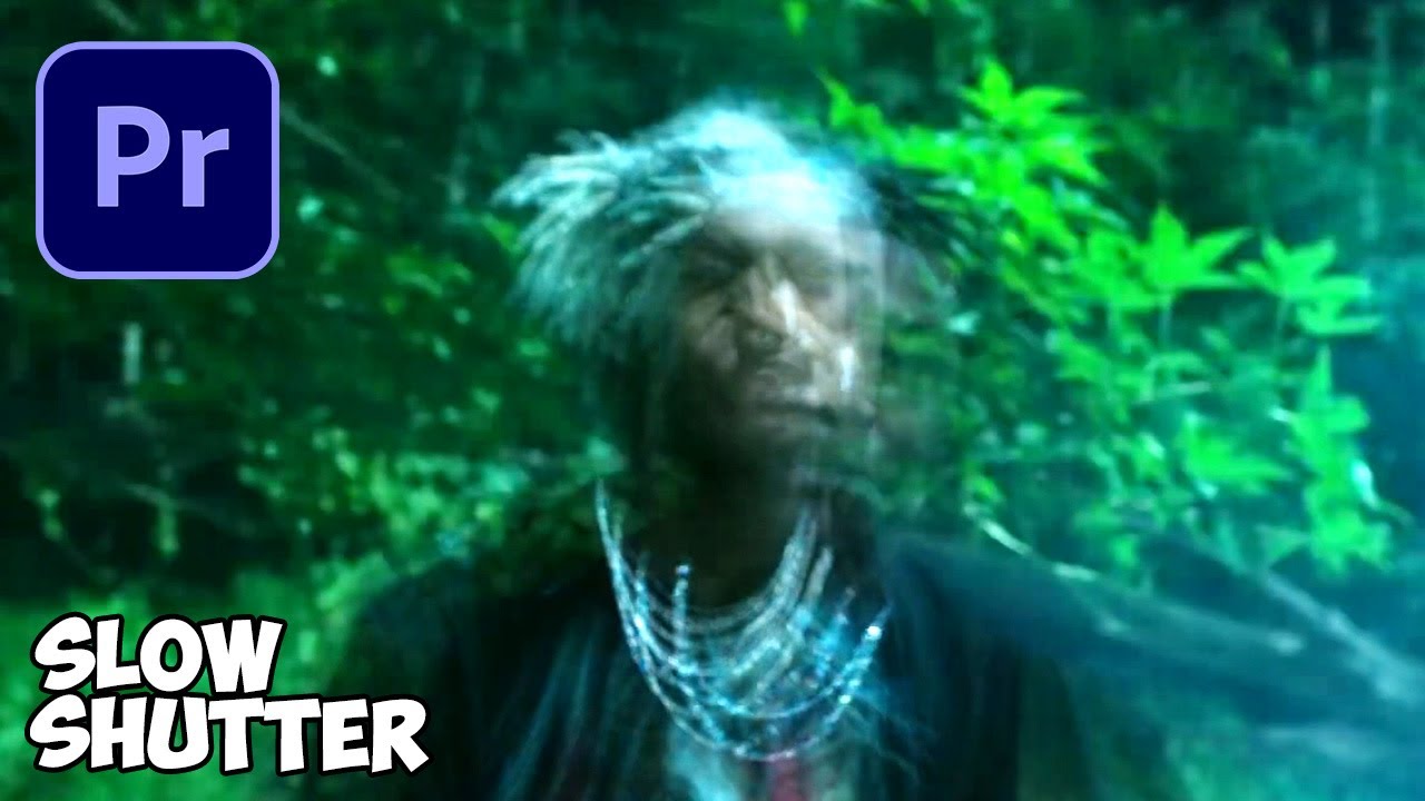 Simple Slow Shutter Effect in Premiere Pro 📷