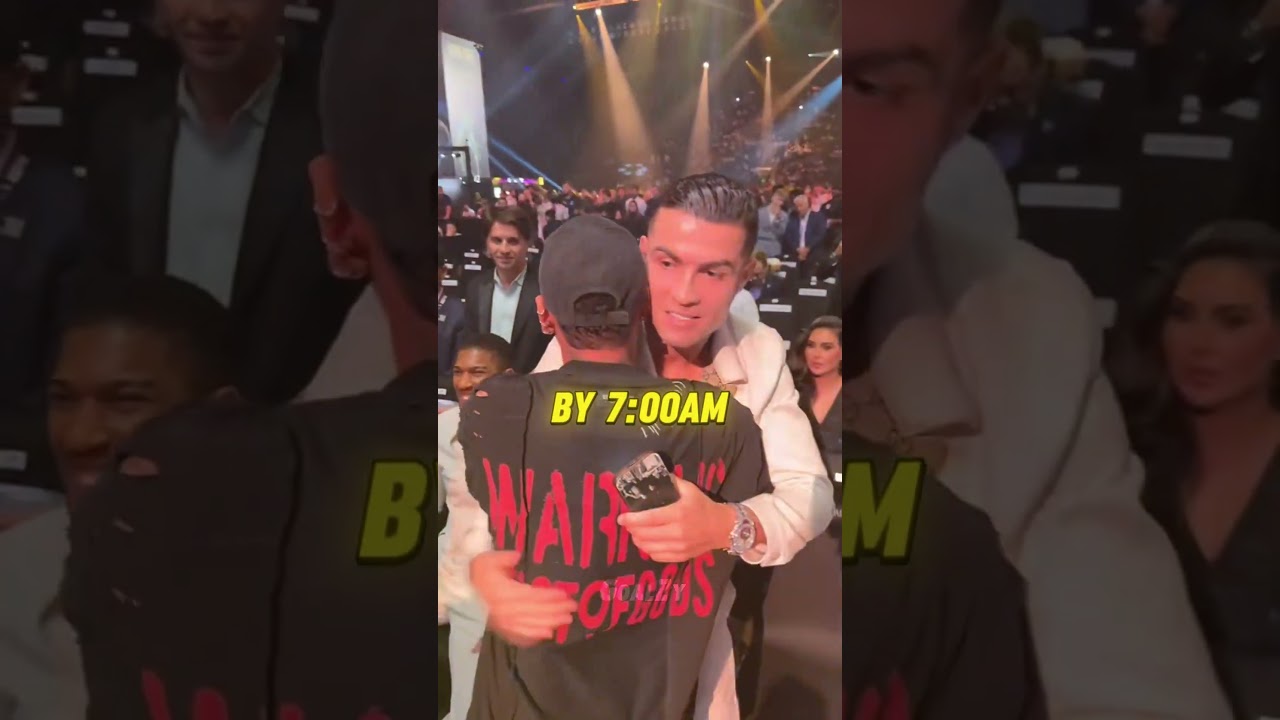 Ronaldo's Morning Routine to Become GOAT! 💪