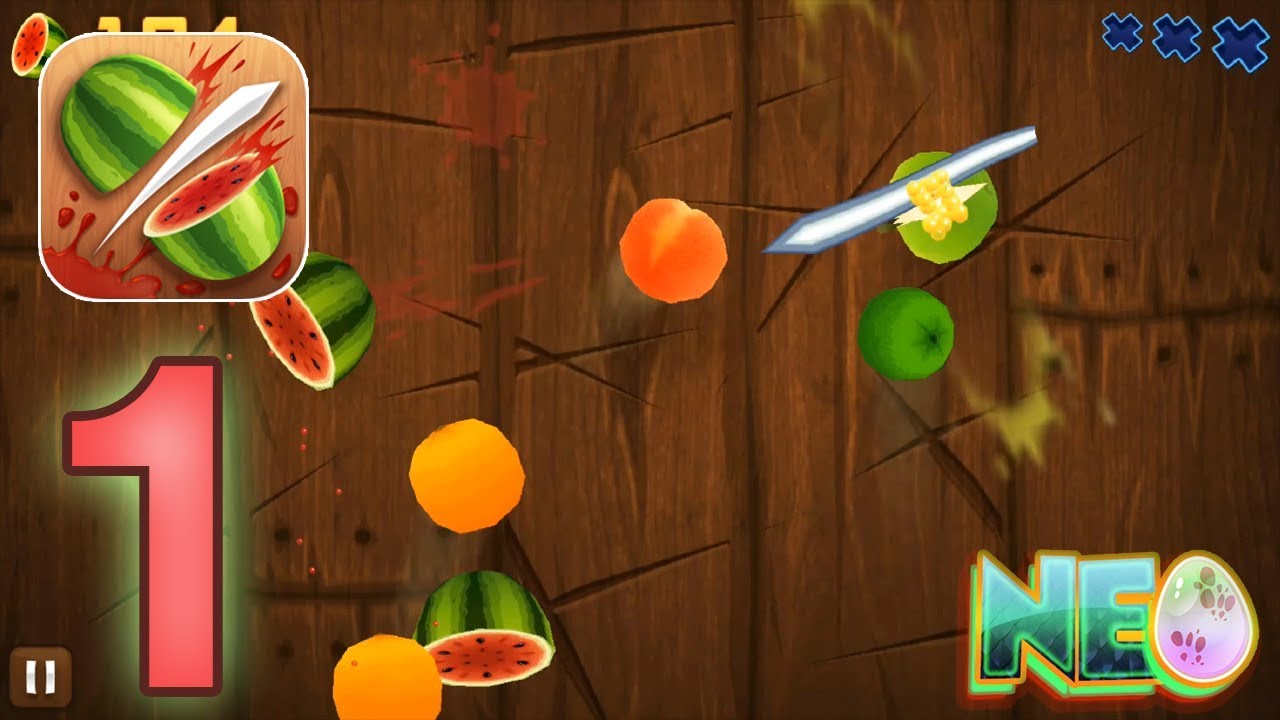 Fruit Ninja Gameplay Walkthrough Part 1 🍉 – Master the Art of Fruit Slicing!
